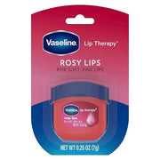 Vaseline Lip Therapy Rosy Lips 6-Pack – Moisturizing Lip Balm for Very Dry Lips in Mini Jars, 0.25 Oz Ea - Product Image