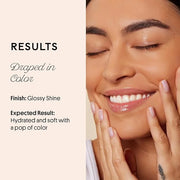 Winky Lux Very There Lip Oil, Hydrating Nude Pink Tint with Jojoba Oil, Non-Sticky Glossy Lip Oil, Tinted Pink Gloss for J...