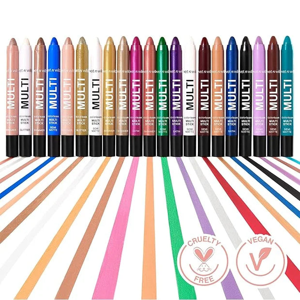 wet n wild Color Icon Cream Eyeliner Eyeshadow Multi-Stick, Moisturizing, Nourishing Velvety Cream-to-Powder Buildable & B...