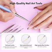 Makartt nail art brush set