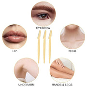 12 Pcs Eyebrow Razors, Face Razors Multipurpose, Exfoliating Dermaplaning Tools, Eyebrow Trimmers Shaver with Safety Cover...