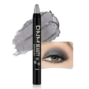 evpct Dazzling Grey Shimmer Cream Eye Shadow Brightener Sticks Set for Eyes, Grey Shimmery Matte Pencil Eye shadow Applica...