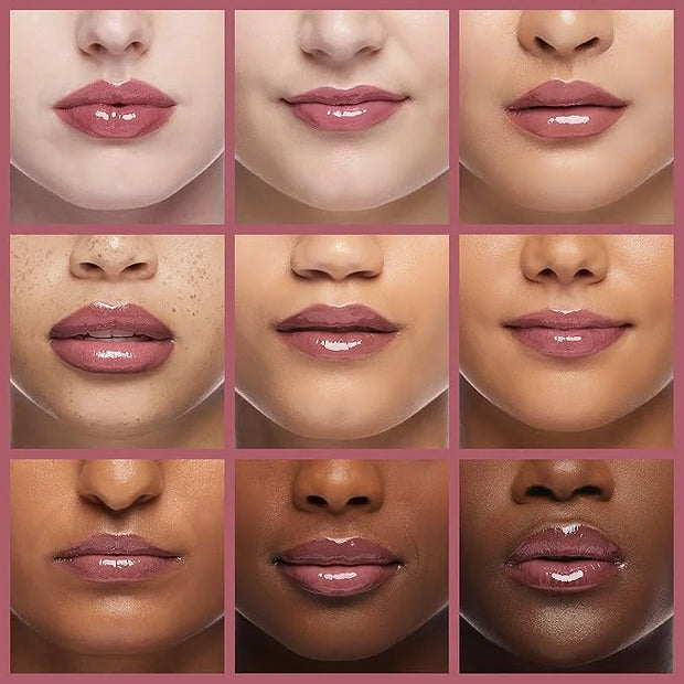 wet n wild MegaSlicks Lip Gloss, Ultra-Glossy, Vitamin-E Enriched, Ultra-Gloss High Shine Moisturizing, Cruelty-Free & Veg...