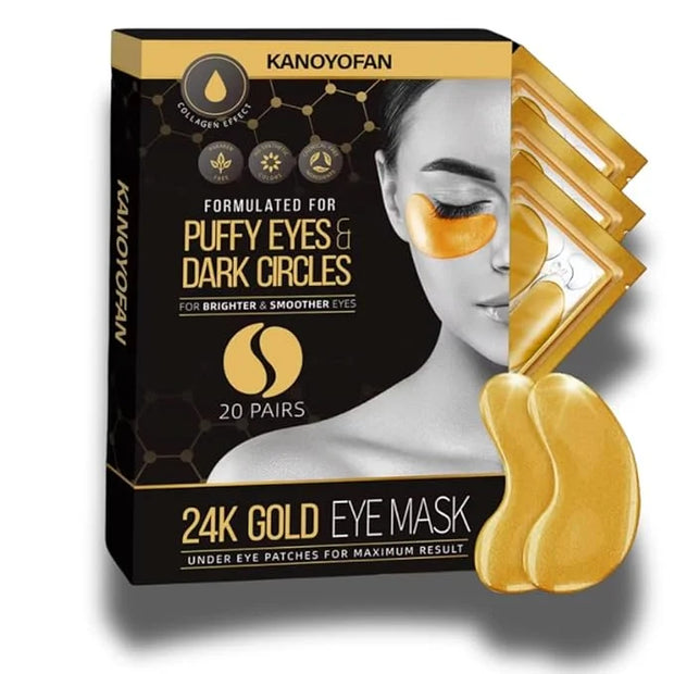 Under Eye Patches (20 Pairs) - Eye Patches For Puffy Eyes And Dark Circles - Under Eye Mask For Beauty & Personal Care - U...
