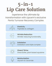 Glint Lipcerin (Icy Blue, 0.5fl oz) - Long Lasting Hydrating lip gloss with Shea Butter for a Natural Looking, Korean Skin...
