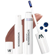 Wonderskin Wonder Blading Lip Stain Peel Off and Reveal Kit - Long Lasting, Waterproof Brown Lip Tint, Transfer Proof Natu...