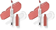 wet n wild Megalast Lock 'N' Shine Lip Color + Gloss Nude Illusion (Pack of 2) - Product Image