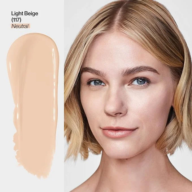 Revlon Illuminance Tinted Serum, Triple Hyaluronic Acid, Evens Out Skin Tone Over Time and Hydrates All Day, SPF 15, 117 L...