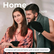 MainBasics Korean Exfoliating Mitts - Deep Body Scrubber Exfoliator Gloves for Dead Skin, Spray Tan Removal, Keratosis Pil...