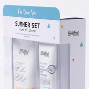 Sring Summer Set Ivory Foam Cleanser and Bakuchiol Daily Sun Moisturizer, Korean Skin Care, Firm and Soft Cream Foam, Sun ...