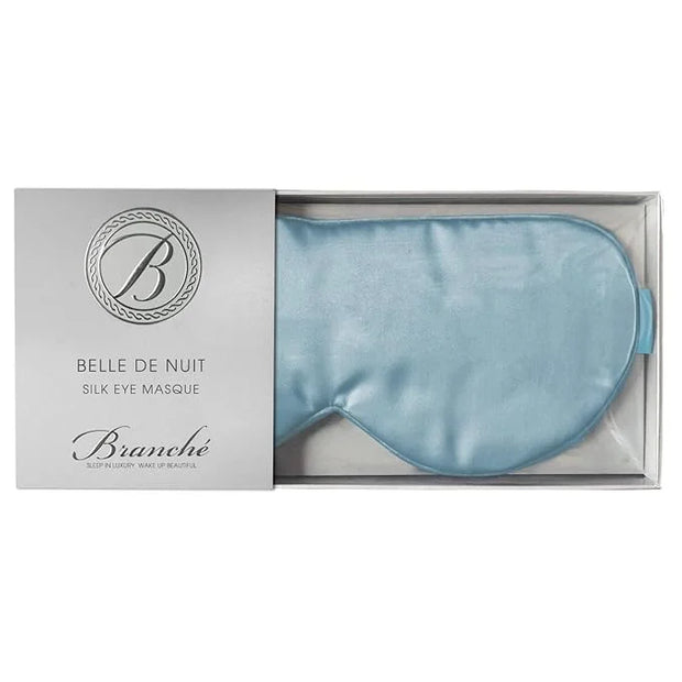 Branche Beauty Belle De Nuit Sleep Mask - Silk Eye Mask 6A Silk 22 Momme Eye Cover Sleepover Shade Blindfold Mask for Luxu...