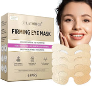 Under Eye Patches for Dark Circles: Anti-Wrinkle Eye Cream with Hyaluronic Acid - Reduce Under Eye Bags - Product Image
