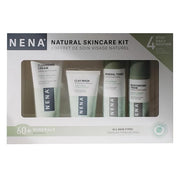 NENA Natural Skincare Kit | 4-Piece Daily Skin Essentials for Women & Men - for Dry, Oily, Normal and Sensitive Skin | EWG...