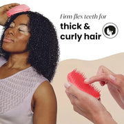 Tangle Teezer Original Detangler Brush, Dry & Wet Hair Brush for Thick & Curly Hair Types, Pink Punch - Product Image