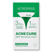 ACROPASS Acne Cure DEN Microarray Patch, OTC Salicylic Acid 2% (4ct) – Acne Treatment for Sensitive Skin, Anti-Inflammatio...