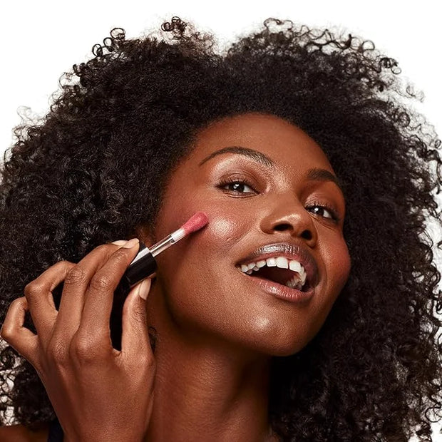 Saie Dew Liquid Blush for Cheeks - Hydrating Cream Blush Stick with a Blendable + Buildable Formula - Skincare Infused Dew...