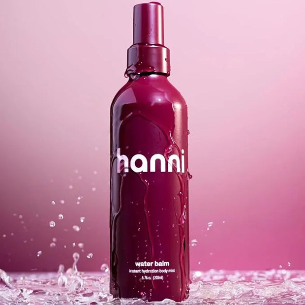 HANNI Water Balm Hydrating Body Mist, Moisturizer Spray with Hyaluronic Acid for All Skin Types, Lotion Replacement, 200 m...