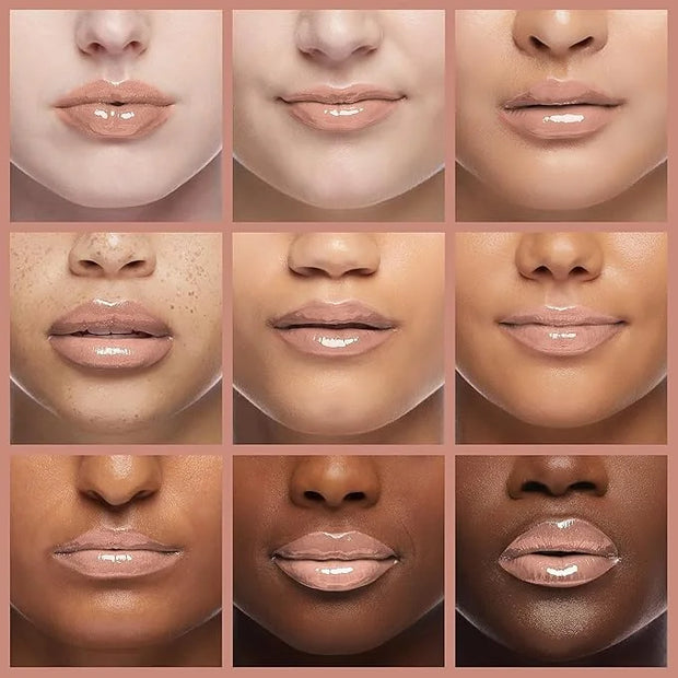 Palladio Lip Gloss, Pink Candy, Non-Sticky Lip Gloss, Contains Vitamin E and Aloe, Offers Intense Color and Moisturization...