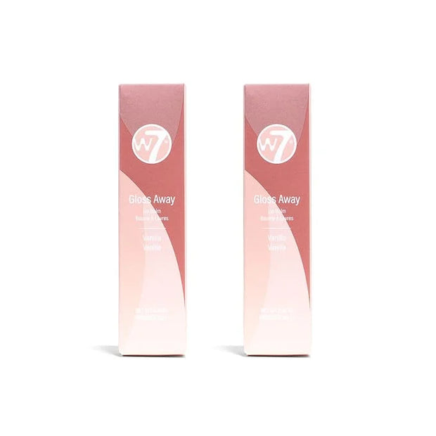 W7 Gloss Away Lip Balm - 2 Piece