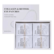 Under Eye Patches for Dark Circles,Puffy Eyes,20 Pairs Face Masks SkinCare With Collagen and Retinol for Anti wrinkles Smo...