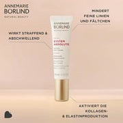 ANNEMARIE BÖRLIND - SYSTEM ABSOLUTE Smoothing Eye Cream - Vitamin C, Darutoside and Caffeine Eye Wrinkle Smoothing - Tones...