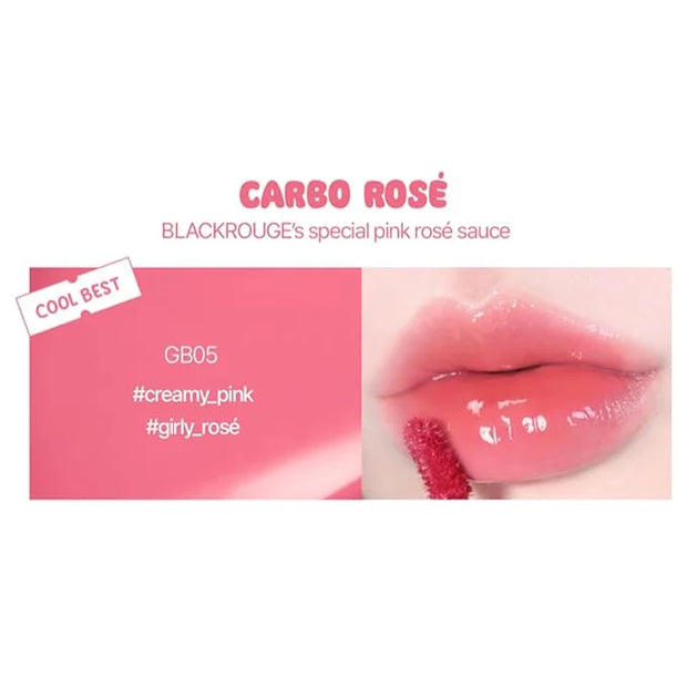 Glow Bokki Glossy Lip Tint, Korean Beauty (GB05 Carbo Rosé, 4.1 grams) - Product Image