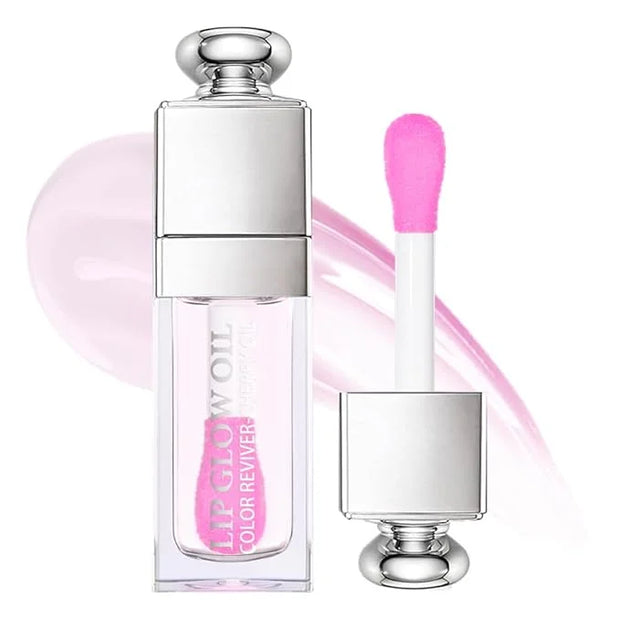 Moisturizing Lip Oil,No-Sticky Gloss Balm Care,Fruit