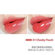 lilybyred Glassy Layer Fixing Tint (01#Cheeky Peach) - Vibrant and Long-Lasting Lip Color with Glossy Finish, Versatile Li...