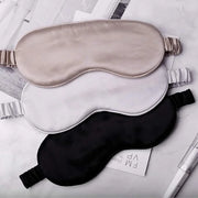 Silk Sleep Mask Light Blocking Luxury 100% Mulberry 19mm Silk Eye Mask Eye Cover Blindfold Ultra Soft Light & Comfy Anti A...