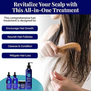RemeVerse Chemo Care Kit - 6-Piece Clinically-Based Skincare and Haircare Set for Chemotherapy Patients, Featuring Hair Se...
