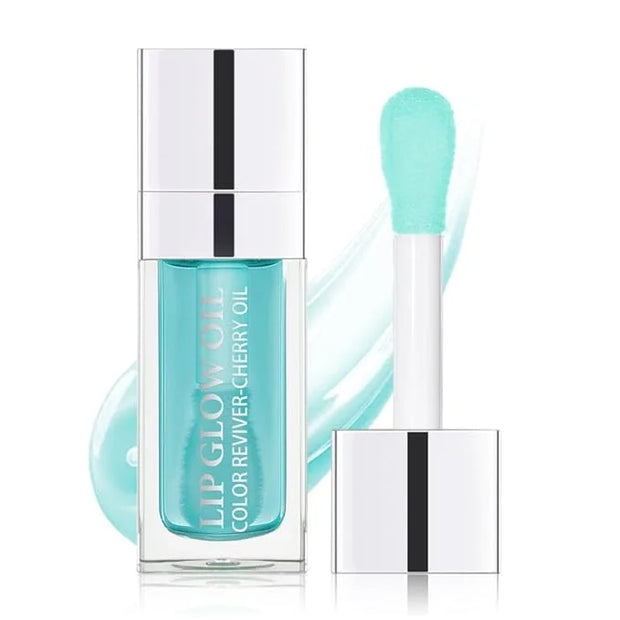 Hydrating Lip Glow Oil, Moisturizing Lip Glow Oil, Nourishing Glossy Transparent Lip Oil, Plumping Lip Oil, Lip Balm, Non-...