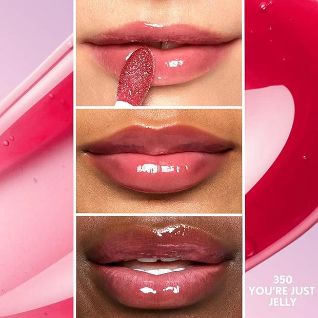 COVERGIRL Clean Fresh Yummy Lip Gloss, Sheer, Natural Scents, Vegan Formula - Youâ€™re Just Jelly - Product Image