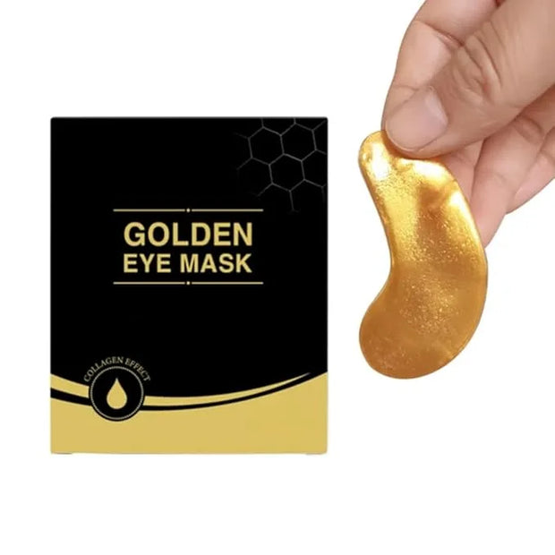 24K Gold Under Eye Patches with Collagen, Deep Hydration & Anti-Aging Treatment pack of 12 - Product Image