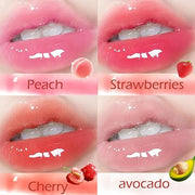 4pcs Tinted Lip Stain for Women, Jelly Lipstick Mirror Lip Gloss Hydrating Lipstick Long Lasting Moisturizing Lip Glaze,No...