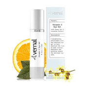 Vernal Anti Wrinkle Eye Cream - Vitamin C and Hyaluronic Acid Infused Collagen Eye Cream, Dark Circle Depuffing Eye Bag Cr...