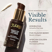 Juara Miracle Tea Complete Eye Creme | Nourish Dark Circles, Puffiness | Reduce Appearance of Fine Lines | Cruelty Free, P...