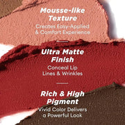 ITY Velvet Matte Finish Lip Stain-Mousse Textured Lip Orange