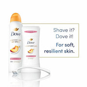 Dove Advanced Care Antiperspirant Deodorant Stick Peach & Chamomile Tea 4 Count for helping your skin barrier repair after...
