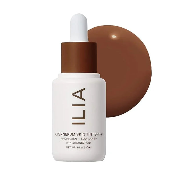 ILIA - Super Serum Skin Tint SPF 40 | Non-Comedogenic, Vegan, Lightweight to Help Against Blue Light, + Pollution while Hy...