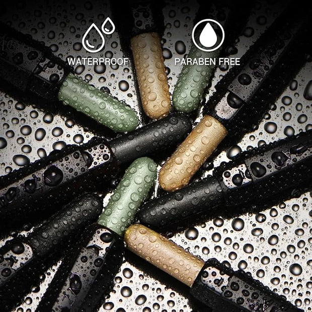 3PCS Cream Eyeshadow Stick,Pro Longwear Eye Shadow Sticks Pencil Crayon Makeup Sets-Golden Forest - Product Image