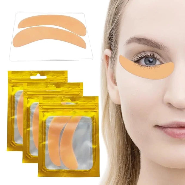 Libeauty Reusable Lash Extension eye pads 3 pairs Eyelash Lift/T-int Under Eye Gel Silicone Pads Patches Kit Soft and Skin...