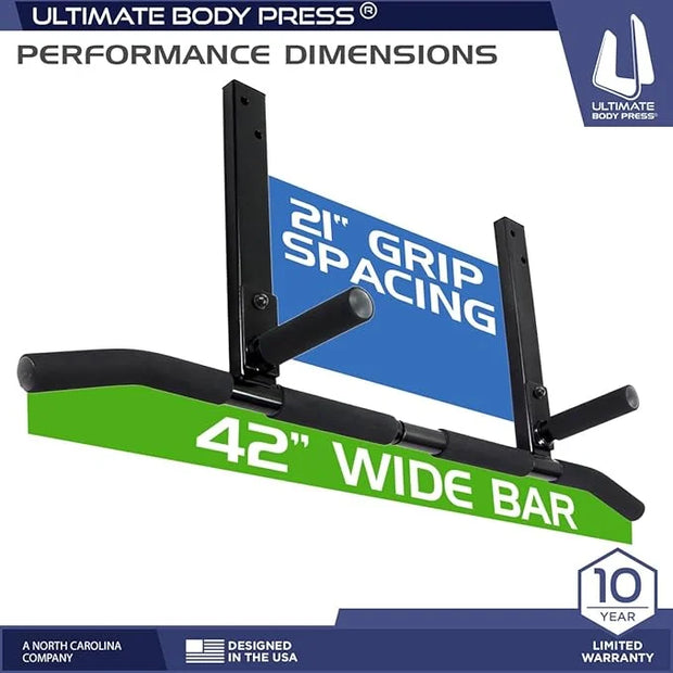 Joist Mount Pull Up Bar by Ultimate Body Press - Product Image