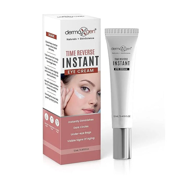 Instant Eyelift Cream Time Reverse Treatment For Dark Circles, Puffy Eyes, & Wrinkles Anti Aging Serum Reduces Under Eye B...