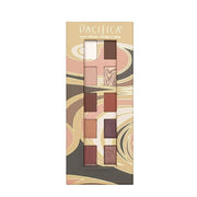 Pacifica Cocoa Nudes Mineral Eyeshadow Palette – 10 Shades Eye Makeup Naked Mineral Eye Shadow - Earth-Tone Rich Chocolate...