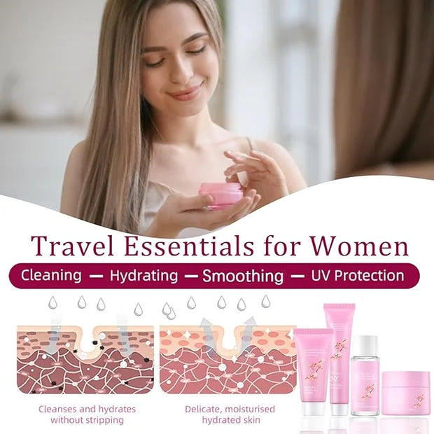 Sakura Skincare Gifts for Teenage Girls Skincare Kits - Skin Care Sets & Kits - Cherry Blossom Skin Care Kit - Pamper Sets...