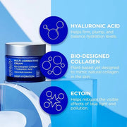 Andalou Naturals Deep Hydration Face Moisturizer, Multi-Correcting Cream, Day & Night Moisturizer for Face with Hyaluronic...
