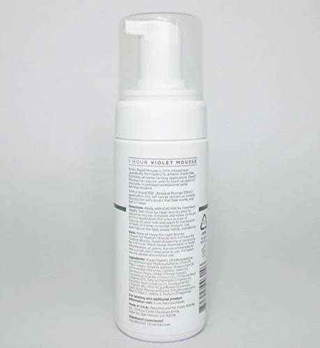1 Hour Violet Mousse Vitamins, Exotic Oils & Tea Exts.