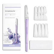 Face Razors for Women, Dermaplane Razor for Women Face, Eyebrow Razor, Facial Razors, Dermaplaning Tool, Reusable Metal Ha...
