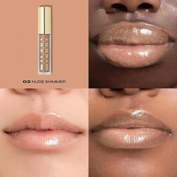 Milani Lip Gloss, Keep It Full Nourishing Lip Plumper with Hyaluronic Acid & Peptides for Soft, Fuller-Looking Lips (0.13 ...
