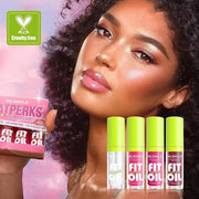 4 Colors Fat Oil Lip Gloss, Lip Oil Lip Glaze Hydrating Lip Glow Oil Big Brush Head Moisturizing Lip Gloss, Shiny Transpar...
